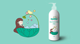 康貝CAMBER兒童護膚品品牌設(shè)計