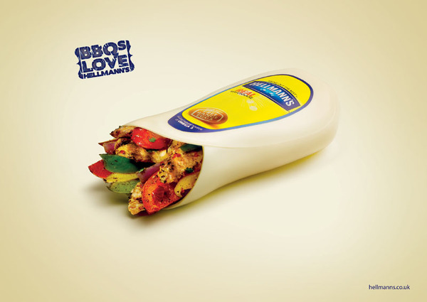 好樂門蛋黃醬平面廣告創(chuàng)意2