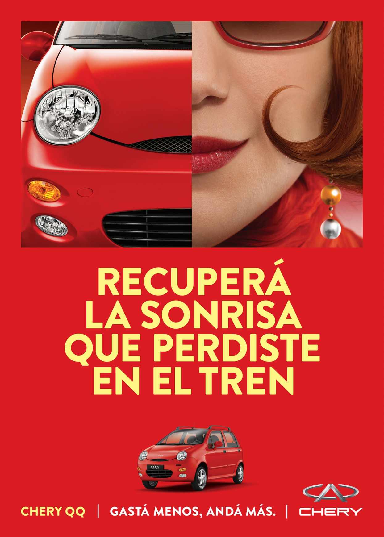 Chery 奇瑞QQ汽車(chē)國(guó)外廣告—上海廣告公司分享-對(duì)比旅行廣告