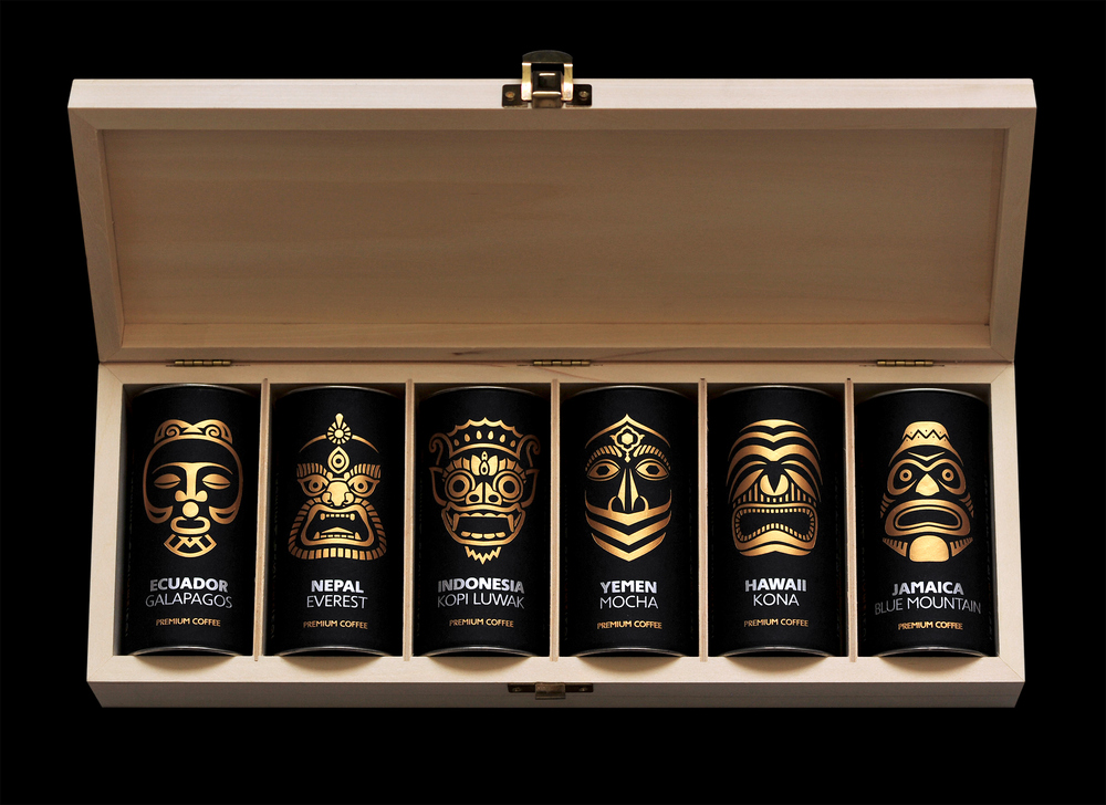 Paradise Gourme 咖啡禮盒包裝設(shè)計(木盒包裝+鐵罐包裝)-上海包裝設(shè)計公司分享2 Paradise Gourme 咖啡禮盒包裝設(shè)計(木盒包裝+鐵罐包裝)-上海包裝設(shè)計公司分享2