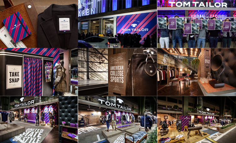 德國TOM TAILOR時尚服飾品牌形象設(shè)計標志設(shè)計——店鋪品牌形象設(shè)計