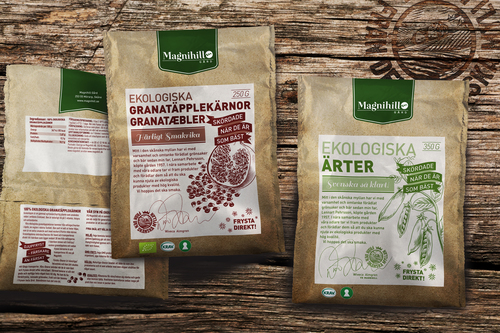 Magnihill g?rd 有機農(nóng)產(chǎn)品綠色蔬菜包裝設(shè)計 Magnihill g?rd 有機農(nóng)產(chǎn)品綠色蔬菜包裝設(shè)計