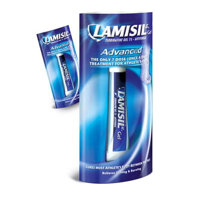 Lamisil Cream 樂膚舒軟膏國外藥品包裝設(shè)計-外包裝設(shè)計——上海包裝設(shè)計公司1