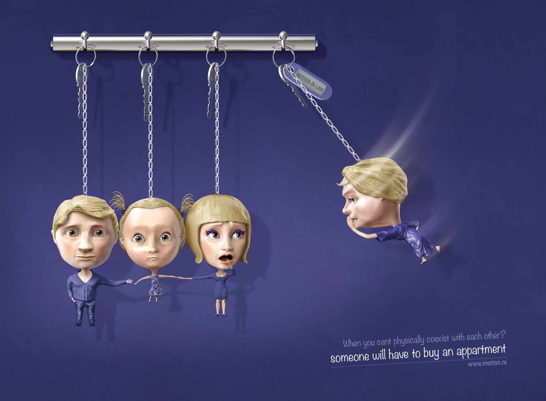 Morton房地產(chǎn)平面廣告設(shè)計“外婆篇”-上海廣告設(shè)計公司國外優(yōu)秀廣告