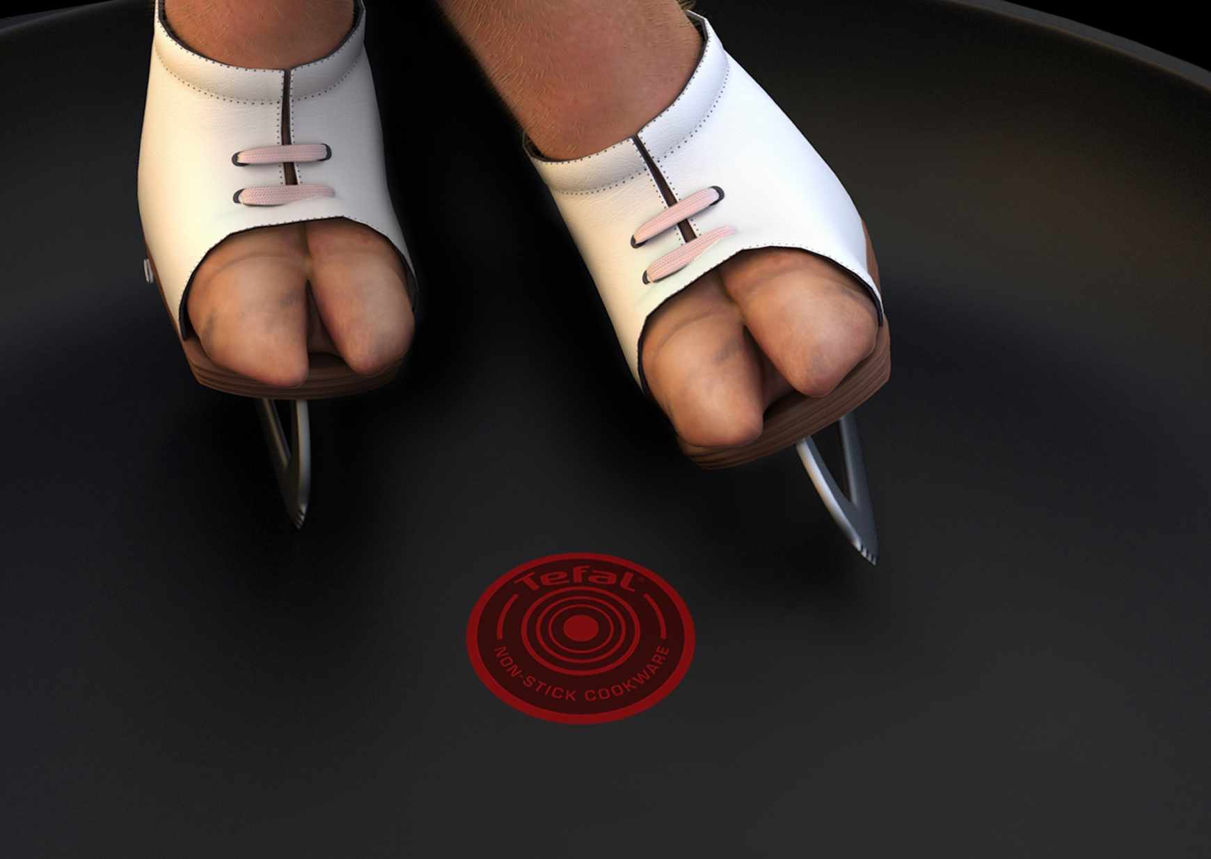 Tefal 特福不粘鍋平面廣告創(chuàng)意設(shè)計——上海廣告設(shè)計公司平面廣告 豬腳篇