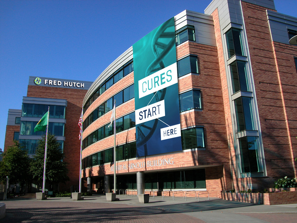 Fred Hutch 癌癥艾滋病疑難疾病研究治療中心（醫(yī)院）品牌形象設(shè)計(jì)-上海品牌標(biāo)志設(shè)計(jì)公司-醫(yī)院外觀形象