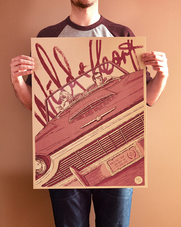 漂亮的單色藝術插圖海報設計-上海尚略設計公司分享3