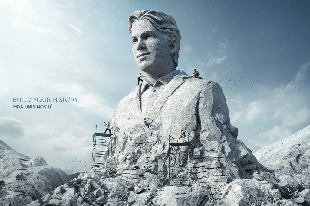 巴西Unisinos大學(xué)MBA課程招生平面廣告創(chuàng)意設(shè)計(jì)-上海尚略廣告策劃公司國外廣告欣賞-男人篇