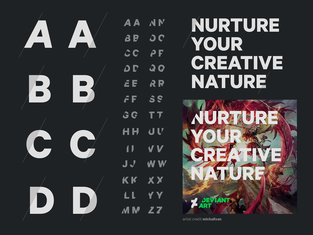 DeviantArt 世界在線藝術(shù)交易網(wǎng)站品牌形象設(shè)計-上海尚略品牌設(shè)計公司4