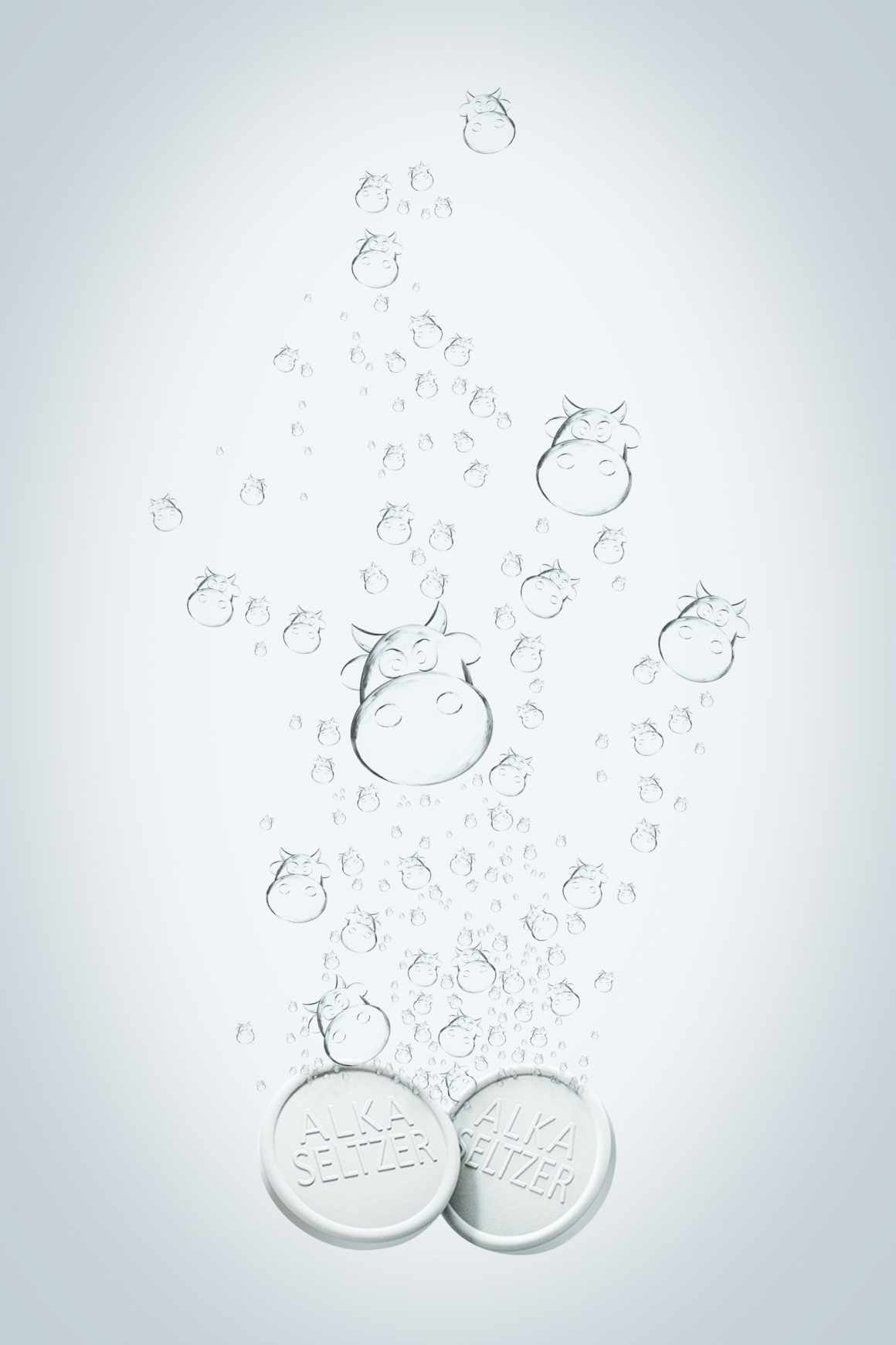 上海廣告設(shè)計(jì)公司分享-bayer 拜耳Alka Seltzer 黃金養(yǎng)胃泡騰片平面廣告創(chuàng)意設(shè)計(jì)-牛篇
