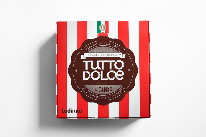 國外包裝設計欣賞——秘魯Tutto Dolce蛋糕面包甜品包裝設計-上海包裝設計公司