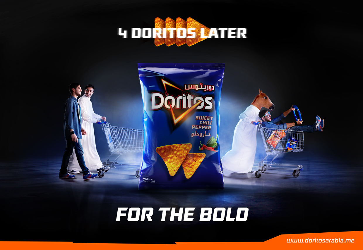 多力多滋Doritos玉米片“變身廣告”創(chuàng)意6
