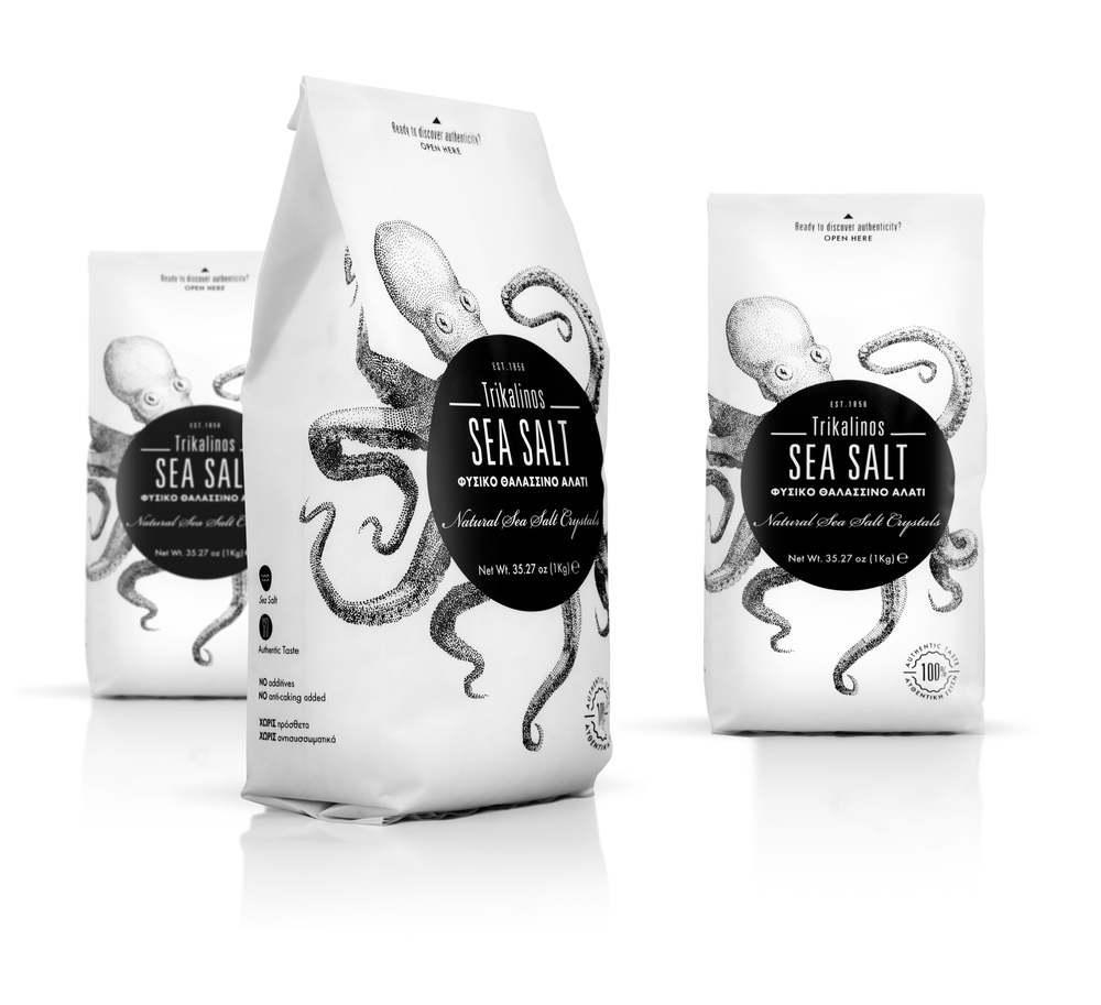 Trikalinos Sea Salt 海鹽包裝設(shè)計(jì)1-尚略廣告包裝設(shè)計(jì)公司