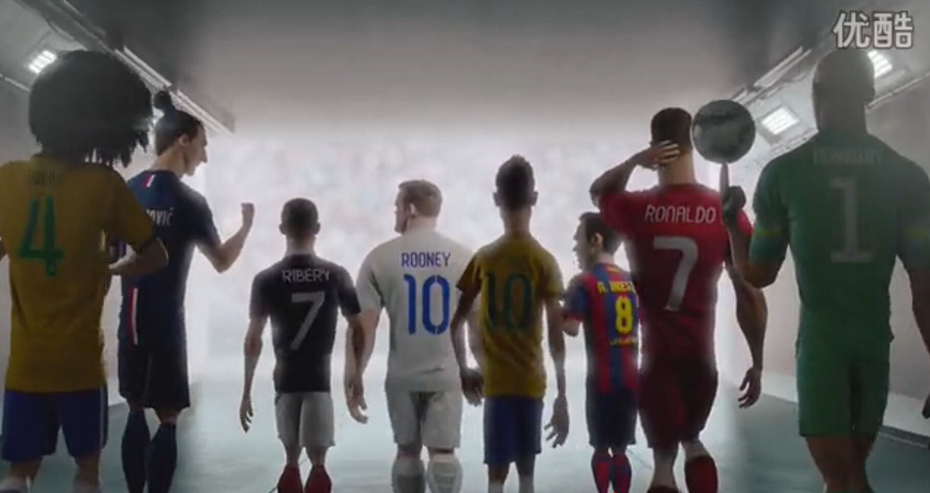 Nike 耐克 the last game “最后一場比賽”全動畫版足球明星廣告-上海尚略廣告營銷策劃品牌策劃設(shè)計公司