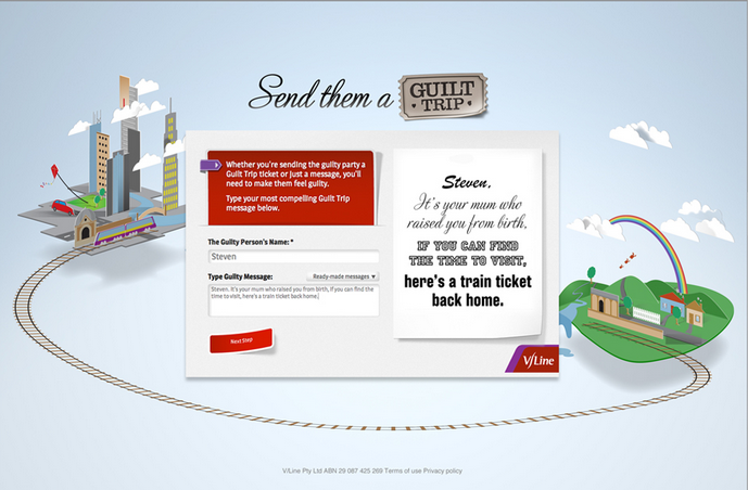 國外營銷策劃案例——戛納實(shí)效類全場大獎(jiǎng)：GUILT TRIPS 愧疚之旅- 上海尚略廣告品牌策劃公司營銷策劃公司廣告設(shè)計(jì)公司包裝設(shè)計(jì)公司