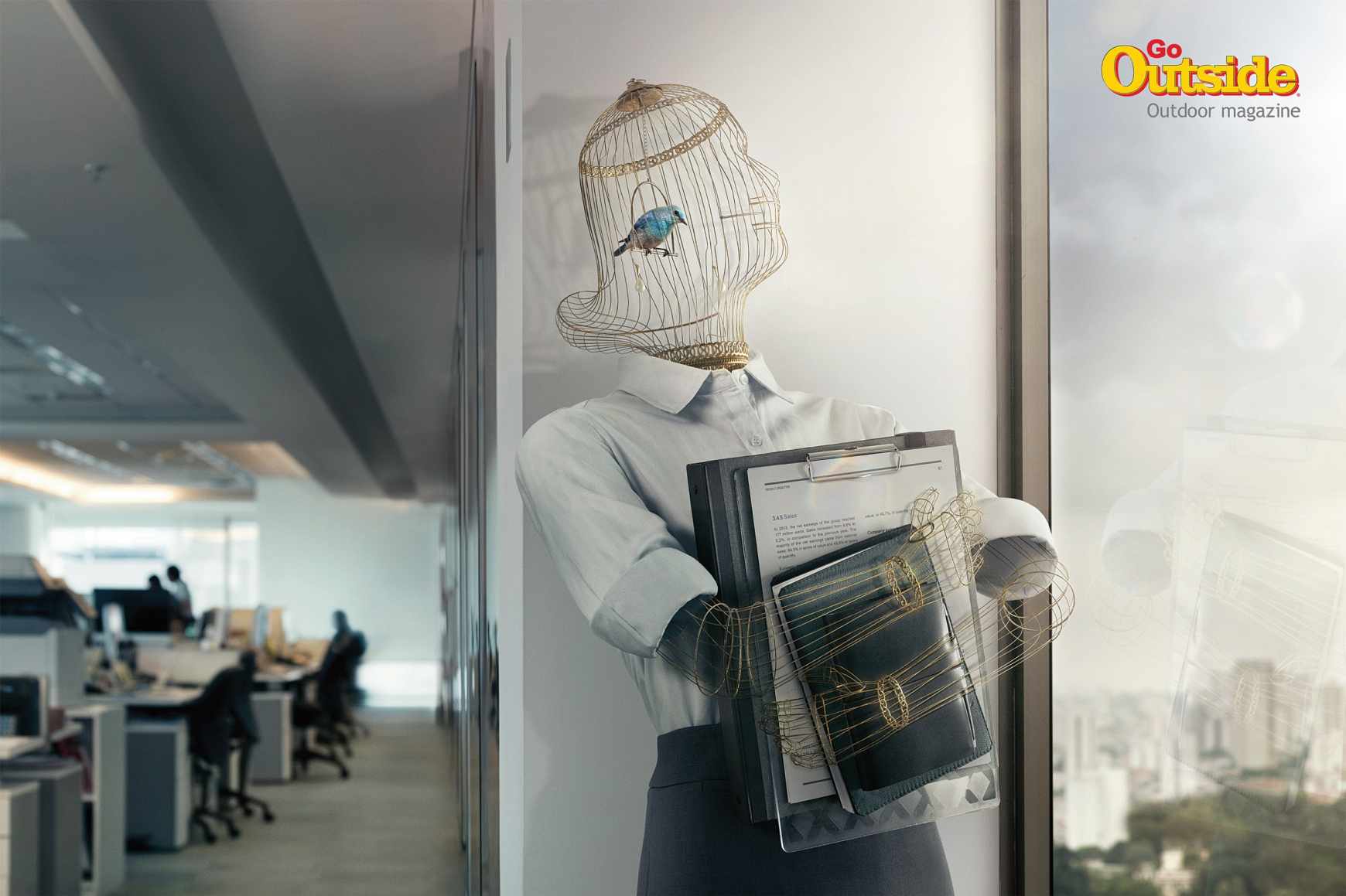 上海廣告設(shè)計(jì)公司佳作推薦——Go Outside Outdoor Magazine 走出去戶(hù)外雜志平面廣告設(shè)計(jì)欣賞2