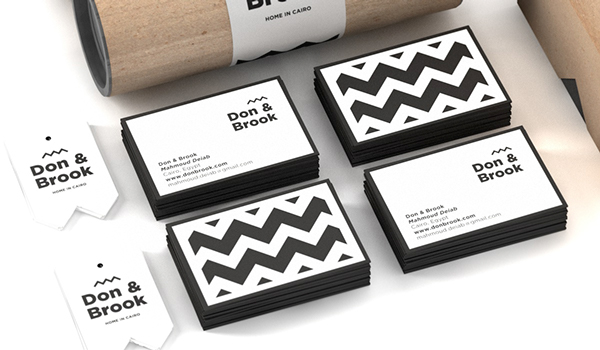 上海品牌設(shè)計(jì)公司設(shè)計(jì)分享——埃及Don & Brook 男裝品牌標(biāo)志設(shè)計(jì)——品牌VI設(shè)計(jì)