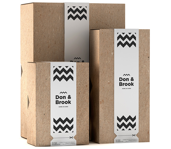 尚略廣告上海品牌設(shè)計(jì)公司設(shè)計(jì)分享——埃及Don & Brook 男裝品牌標(biāo)志設(shè)計(jì)——包裝設(shè)計(jì)