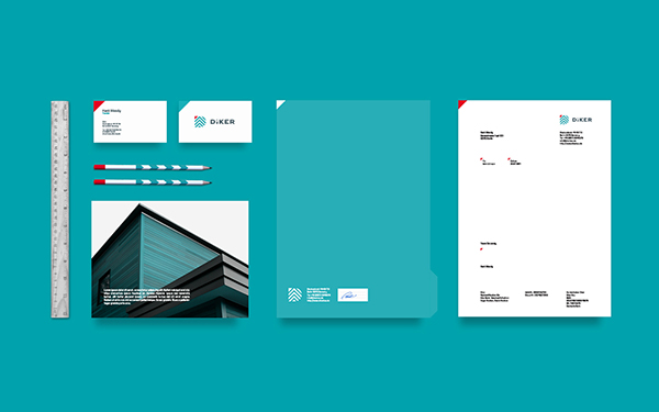 德國(guó)Diker Bau建筑規(guī)劃公司品牌形象設(shè)計(jì)-延展應(yīng)用設(shè)計(jì)-品牌VI設(shè)計(jì)