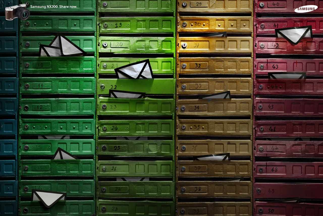 上海廣告設(shè)計公司廣告分享——三星相機(jī)廣告創(chuàng)意設(shè)計1