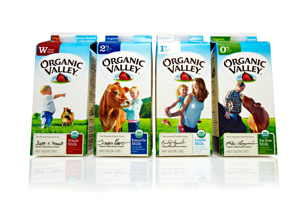 國外Organic Valley牛奶包裝設計欣賞1 國外Organic Valley牛奶包裝設計欣賞1