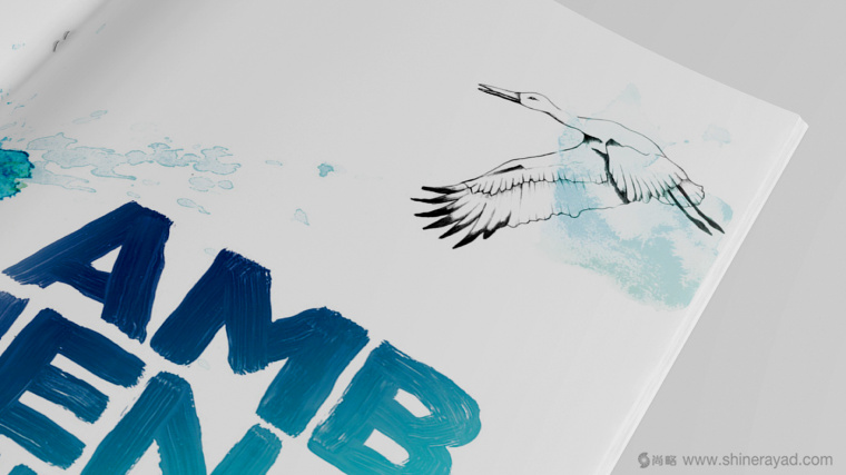 REN國際電力電網(wǎng)能源公司可持續(xù)發(fā)展清新水彩手繪企業(yè)宣傳畫冊設(shè)計8