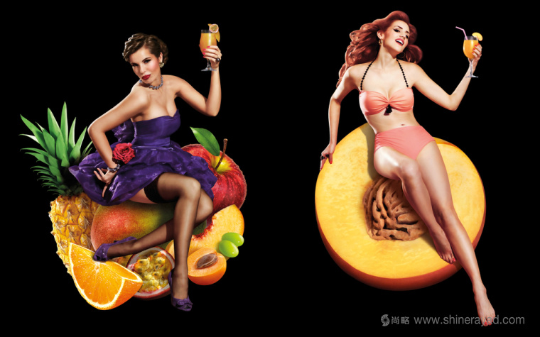 性感模特版LIFE生命果汁包裝設(shè)計-上海飲料包裝設(shè)計公司7