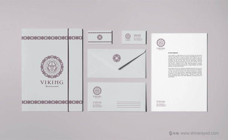 Viking餐廳餐飲大胡子師傅VI設(shè)計-上海餐飲VI設(shè)計公司10