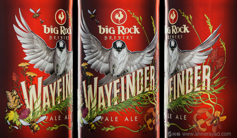 大公雞啤酒包裝設計插畫設計-上海包裝設計公司設計欣賞2