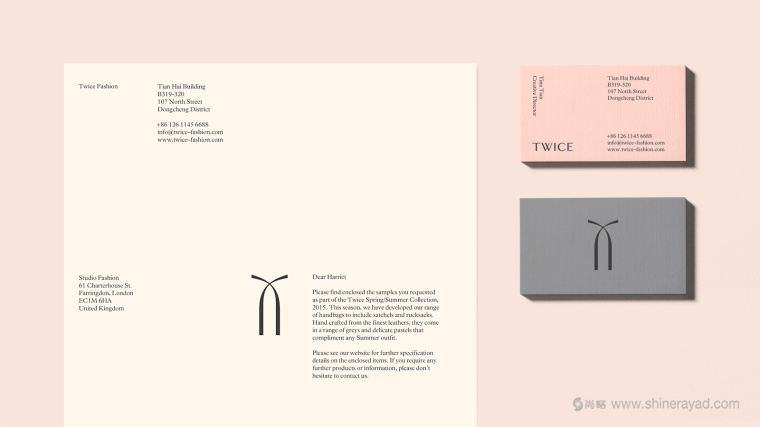 Twice 時(shí)尚配飾與皮包皮具品牌VI視覺形象設(shè)計(jì)-上海品牌設(shè)計(jì)公司10 Twice 時(shí)尚配飾與皮包皮具品牌VI視覺形象設(shè)計(jì)-上海品牌設(shè)計(jì)公司10