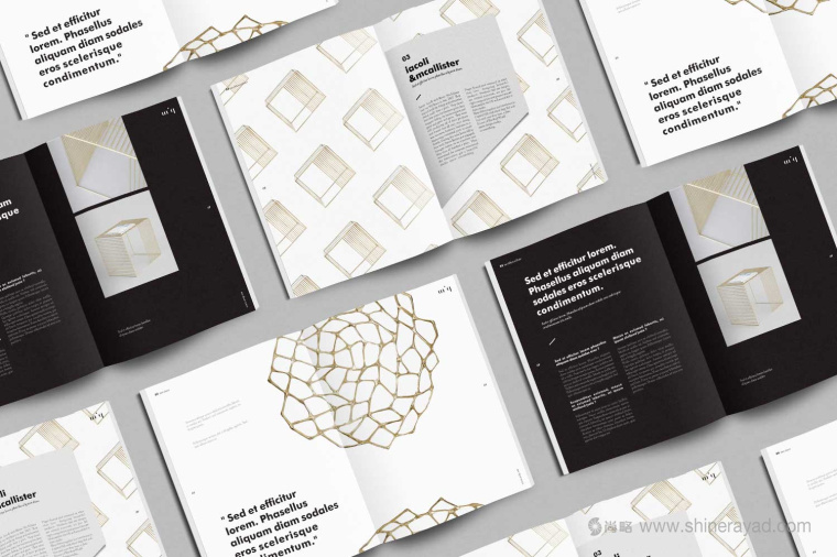 上海畫冊設(shè)計公司分享：MQ時尚設(shè)計雜志印金工藝畫冊設(shè)計欣賞7