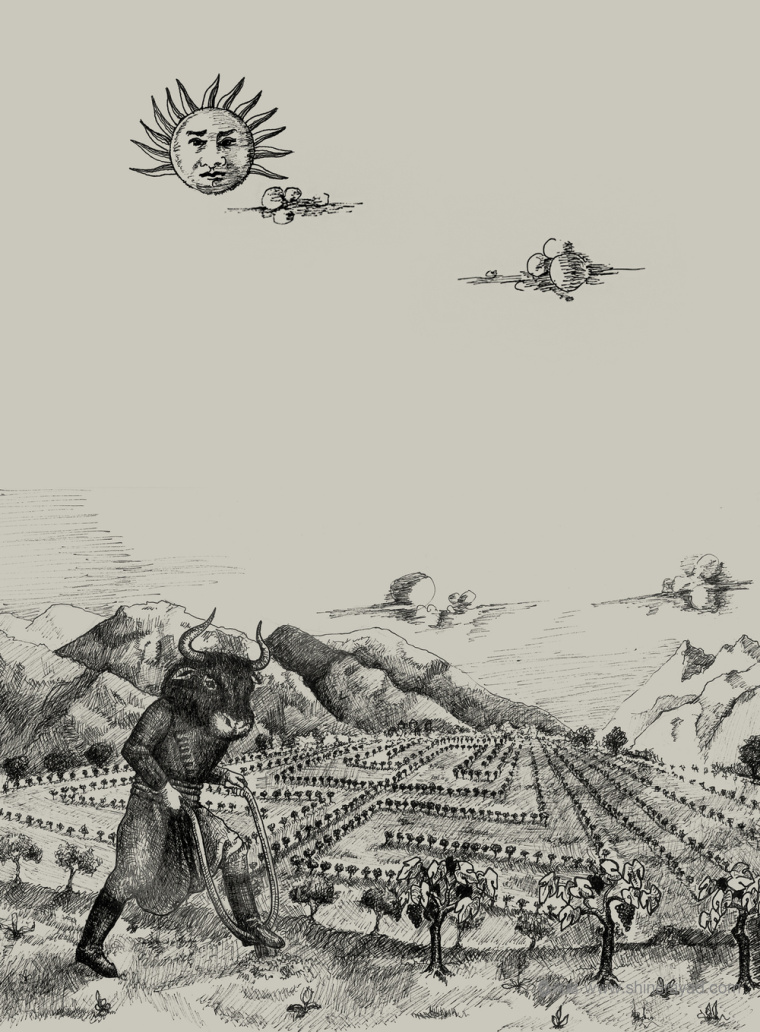 上海包裝設(shè)計公司分享:tsikoudia 手繪牛頭人插畫白酒包裝設(shè)計2 上海包裝設(shè)計公司分享:tsikoudia 手繪牛頭人插畫白酒包裝設(shè)計2