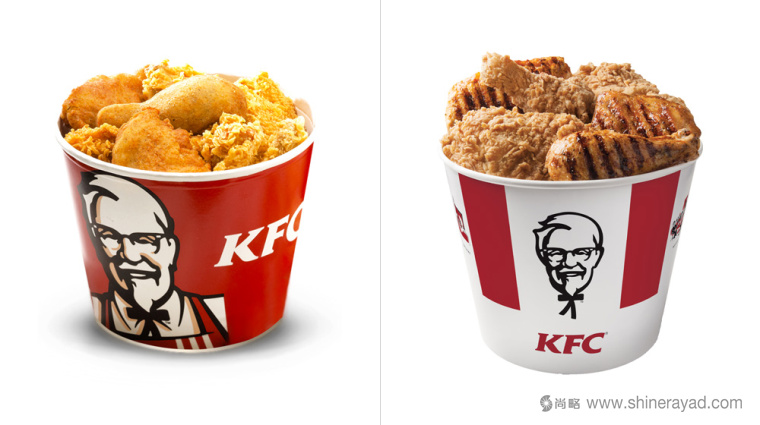 KFC肯德基更新品牌新舊包裝設計對比-上海包裝設計公司5 KFC肯德基更新品牌新舊包裝設計對比-上海包裝設計公司5