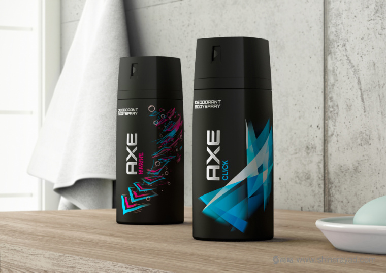AXE 男士沐浴露包裝設(shè)計-尚略上海包裝設(shè)計公司創(chuàng)意設(shè)計欣賞1