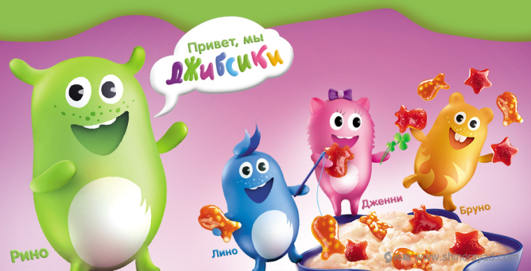 上海包裝設(shè)計(jì)公司尚略分享：Drob卡通版嬰兒輔食兒童燕麥粥食品包裝設(shè)計(jì)1