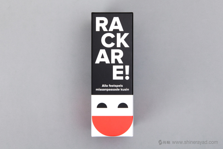 Rackare 派對(duì)游戲紙牌黑白紅色簡約包裝設(shè)計(jì)-上海包裝設(shè)計(jì)公司設(shè)計(jì)收藏1