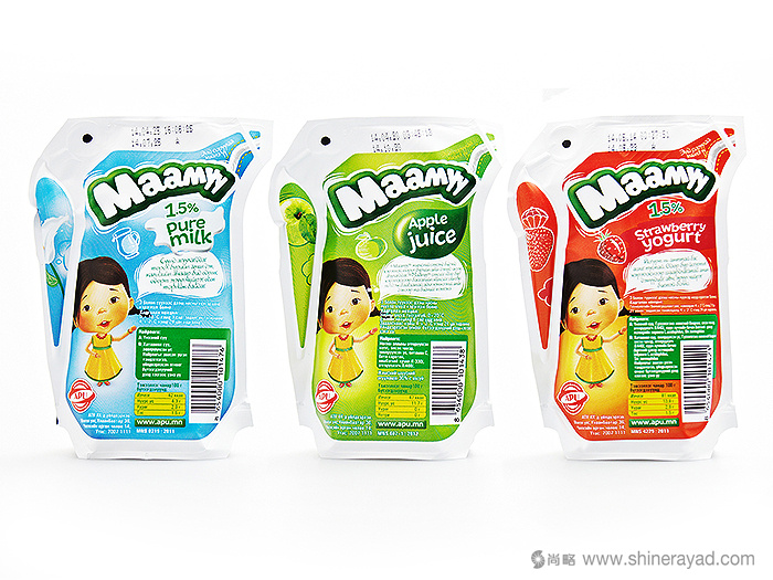 maamyy兒童牛奶及奶制品兒童酸奶飲料品牌包裝設(shè)計(jì)-上海包裝設(shè)計(jì)公司3