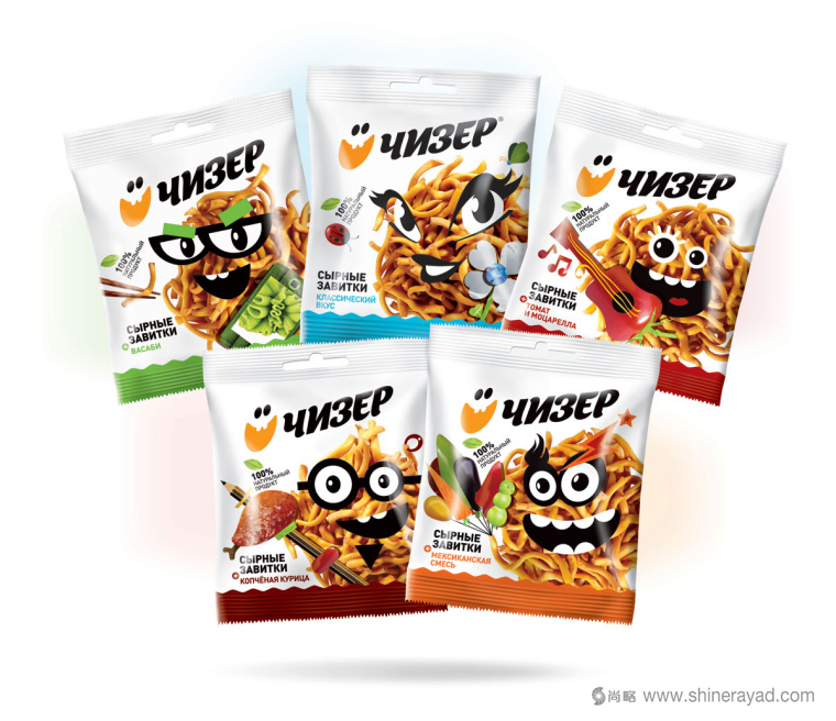 Cheeser 小怪獸趣味零食包裝設計-上海包裝設計公司包裝分享1