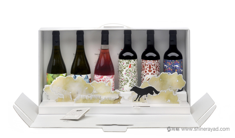 狼和狗動(dòng)物圖騰 Manada 葡萄酒禮盒包裝設(shè)計(jì)-尚略上海包裝設(shè)計(jì)公司欣賞7