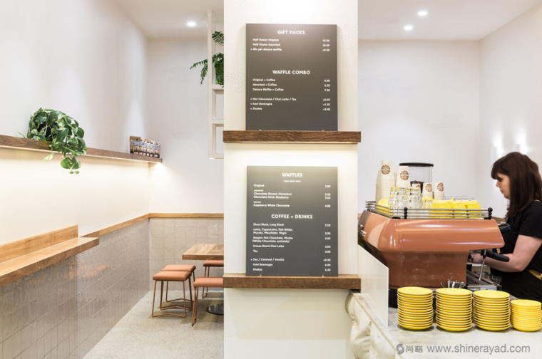 咖啡餐飲連鎖店品牌VI視覺形象設計-店內(nèi)空間設計-上海餐飲VI設計公司