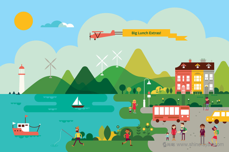 伊甸園公園品牌形象設(shè)計(jì)插畫設(shè)計(jì)-上海廣告設(shè)計(jì)公司-上海品牌形象設(shè)計(jì)公司1