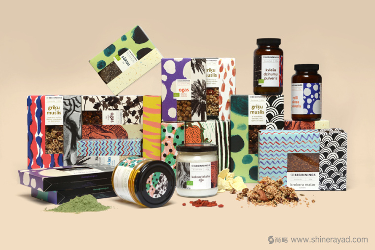 The Beginnings 早餐食品包裝設計作品-上海包裝設計公司設計欣賞1