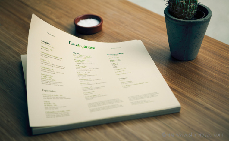 Taco República 墨西哥餐廳品牌形象設(shè)計(jì)-菜單設(shè)計(jì)-上海品牌形象設(shè)計(jì)公司12