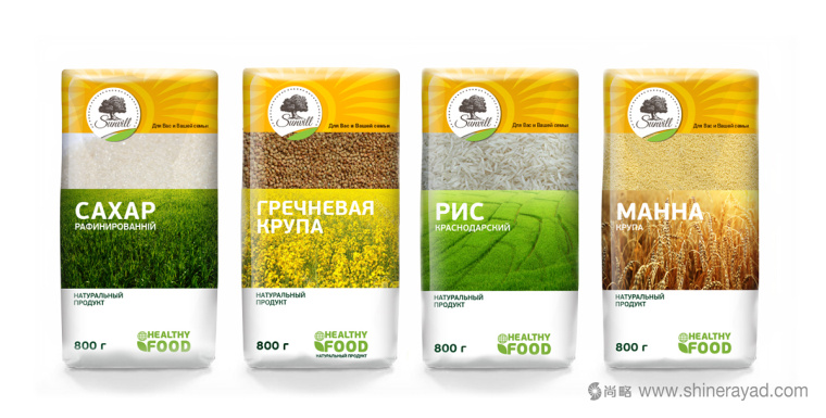 SUNVILLE 天然谷物有機(jī)大米雜糧包裝設(shè)計(jì)-上海包裝設(shè)計(jì)公司農(nóng)產(chǎn)品包裝設(shè)計(jì)欣賞3