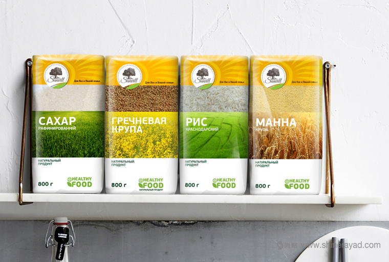 SUNVILLE 天然谷物有機(jī)大米雜糧包裝設(shè)計(jì)-上海包裝設(shè)計(jì)公司農(nóng)產(chǎn)品包裝設(shè)計(jì)欣賞6