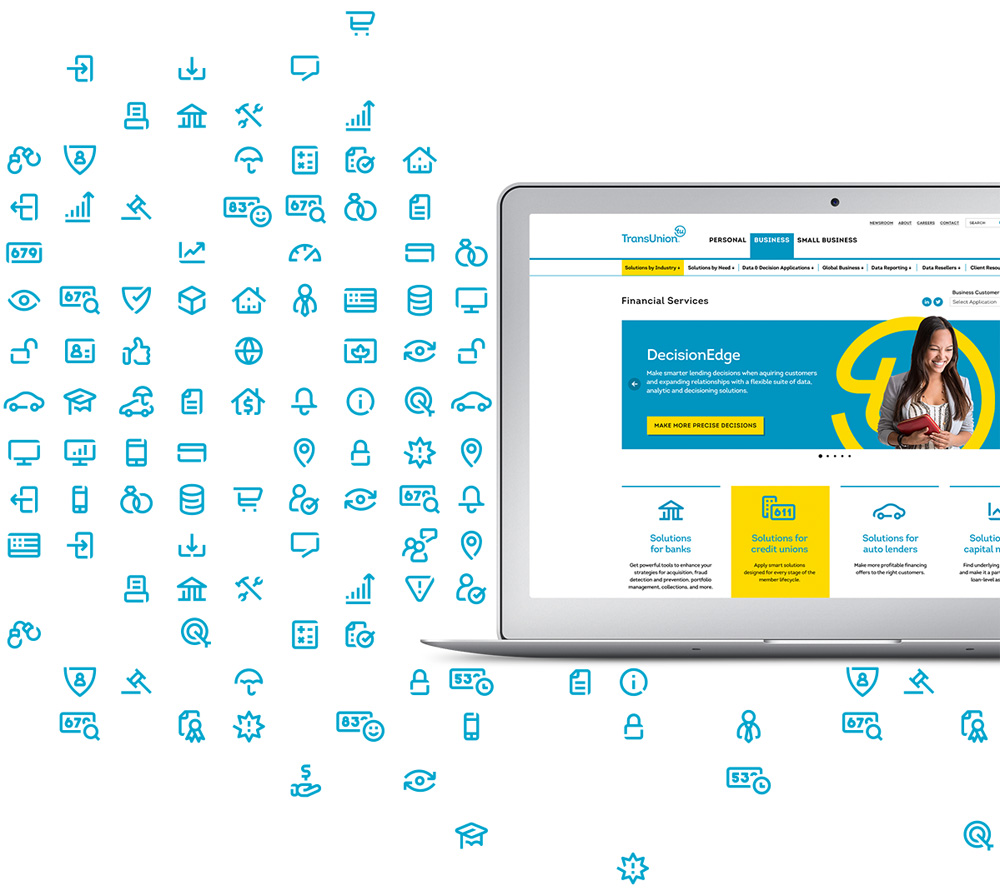 TransUnion 品牌形象設(shè)計(jì)視覺VI設(shè)計(jì)-尚略上海logo設(shè)計(jì)公司