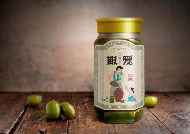 橄愛醋橄欖地方特產(chǎn)包裝設(shè)計(jì)-上海食品包裝設(shè)計(jì)公司包裝設(shè)計(jì)佳作欣賞3 橄愛醋橄欖地方特產(chǎn)包裝設(shè)計(jì)-上海食品包裝設(shè)計(jì)公司包裝設(shè)計(jì)佳作欣賞3