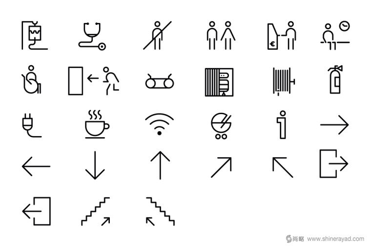 西班牙兒童腫瘤醫(yī)院Atencions內(nèi)部空間導(dǎo)視設(shè)計(jì)-上海品牌形象設(shè)計(jì)公司5