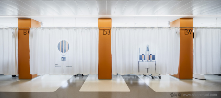 西班牙兒童腫瘤醫(yī)院Atencions內(nèi)部空間品牌形象設(shè)計(jì)與導(dǎo)視設(shè)計(jì)12