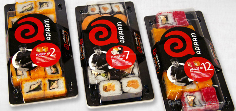 ARIRAM 盒裝壽司品牌包裝設(shè)計(jì)-上海包裝設(shè)計(jì)公司設(shè)計(jì)欣賞1
